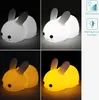Navaris LED Nachtlicht Snow White Rabbit - mit USB Kabel - Produktbild-Vorschau 3