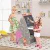 GOPLUS Kinderstaffelei Spieltisch mit Stuhl, Kindertisch Produktbild-Vorschau 9