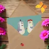 Mr. & Mrs. Panda Grußkarte Hochzeitsfeier Freude - Produktbild-Vorschau 3