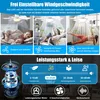 Deckenventilator mit Beleuchtung und Fernbedienung, Leise Produktbild-Vorschau 3