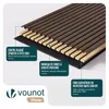 Set di 4 pannelli acustici VOUNOT®, 120 × 60 × 2,1 cm, Anteprima dell’immagine prodotto 9