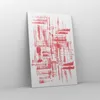 Bild auf Leinwand - Leinwandbild - Einteilig - Rot Textur Produktbild-Vorschau 4