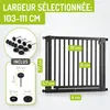 BOMI® Barrière de sécurité bébé Miko sans perçage – Voir les images du produit 2