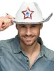 Weißer USA Cowboyhut für Erwachsene - Produktbild-Vorschau 3