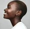 Profile of a woman wearing earrings. Voir les images du produit