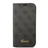 Guess iPhone 14 & 15 Plus Book type case - 4G Script - Grey Produktbild-Vorschau 3