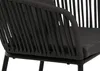set di 2 sedie da giardino HWC-N41, braccioli per esterni, Anteprima dell’immagine prodotto 3