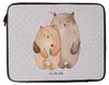 Mr. & Mrs. Panda Laptop Tasche Bären Liebe 33 x 42 cm - Produktbild-Vorschau 4
