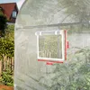 TOOLPORT Tomaten Foliengewächshaus 1x3 m Weiß PE 180 g/m² Produktbild-Vorschau 6