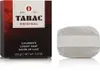 A product shot of a box of Tabac Original Luxury Soap and a bar of the soap. Podgląd zdjęcia produktu