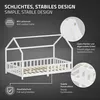 ML-Design Kinderbett 120x200cm mit Matratze Rausfallschutz Produktbild-Vorschau 4