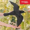 KADAX Duży Kruk Odstraszacz Na Balkon Ptaków Gołębi Szpaków Podgląd zdjęcia produktu 6