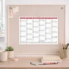 Tafelkalender 2027 abwischbar A4 Rot - Wandkalender mit Produktbild-Vorschau 4
