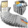 Body & Mind Premium Bodenschutzmatten Set Grau | 18 Produktbild-Vorschau 1