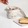 Muurla Mumins Bon Appetit Topf 2,5 l Emaille beige, Produktbild-Vorschau 3