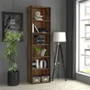 Regal Ordnerregal Dekoregal Aktenregal Holzregal Produktbild-Vorschau 1