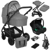 Lionelo Bianka 3in1 Kinderwagen, Autotransporter, Autositz, Produktbild-Vorschau 1