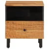 Nachttisch 40x33x46 cm Massivholz Akazie Produktbild-Vorschau 5