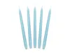 Set de bougies coniques en bleu clair Voir les images du produit 2
