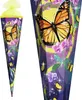 ROTH Schultüte Schmetterling 85 cm groß Glitter Produktbild-Vorschau 4