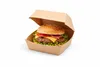 RyanPack Burgerbox Kraft 12,5×12,5×8 cm – fettbeständig & Produktbild-Vorschau 4