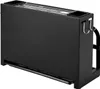 A black kitchen knife block and utensil holder. Voir les images du produit