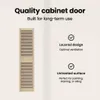 vidaXL Porte d'armoire 2 pièces Naturel 170 x 2,1 x 39,5 cm Voir les images du produit 6