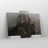 Bild auf Leinwand - Leinwandbild - 3 Teile - Schimpanse Produktbild-Vorschau 4
