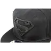 Superman Kšiltovka s černým logem DC Comics Fan Merchandise Náhled obrázku produktu 3