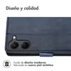 Funda Tipo Libro de Lujo para Xiaomi Poco X8 Pro - Azul Vista previa de la imagen del producto 4