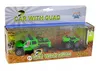 Auto terénní 13cm kovové set s přívěsem a čtyřkolkou na Náhled obrázku produktu 7