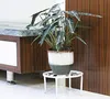 2er Set Blumenhocker Metall Pflanzenständer, Rund Blumen Produktbild-Vorschau 7