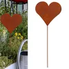 *V* Gartenstecker Herz, rusty, L, ca. 80cmH Produktbild-Vorschau 2