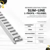 Slim-Line flexibel biegbar L-Profil Edelstahl Produktbild-Vorschau 3