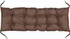 A brown tufted cushion for outdoor furniture. Anteprima dell’immagine prodotto