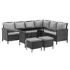 SVITA MADISON Polyrattan Lounge Gartenmöbel Rattan Set in Produktbild-Vorschau 1