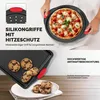 NutriChef Set de 10 moules à pâtisserie empilables - Moules Voir les images du produit 5
