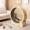 Roue d'exercice pour chat COSTWAY, 101 x 35 x 106 cm, roue Voir les images du produit 8