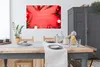MuchoWow® Poster Winter - Rot - Weihnachtskugeln - Zitat Produktbild-Vorschau 3