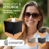 CASARIA® Beistelltisch Wetterfest Klein Holz Polyrattan Produktbild-Vorschau 5