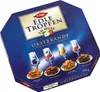 A box of Trumpf Edle Tropfen in Nuß Obstbrand chocolates. Produktbild-Vorschau