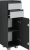 Mobiletto bagno Vicco J-Shape Bianco 30 x 95 cm, Model Anteprima dell’immagine prodotto 6