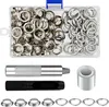 Grommet Werkzeug Kit, Grommet Einstell Werkzeug 100X Ösen Produktbild-Vorschau 3