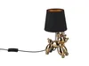 Tischleuchte Reality Bello Schwarz Gold Tischlampe Hund Produktbild-Vorschau 8