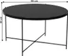 Kondela Okrągły stolik kawowy Kurtis - czarny Podgląd zdjęcia produktu 2