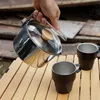1L Outdoor Edelstahl Campingkochtopf mit Klappgriff & Produktbild-Vorschau 6