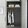 Kleiderstange, 60 bis 100 cm, verstellbare Kleiderstangen Produktbild-Vorschau 7