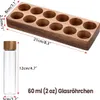 Espresso Bohnen Aufbewahrung 12 Röhrchen Glas, luftdicht Produktbild-Vorschau 7