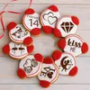 30er Set Valentinstag Kaffeeschablonen, Cappuccino Latte Dekoration Náhled obrázku produktu