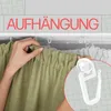 Vorhangschiene 2-läufig 200 cm – Gardinenschiene Set (2x100 Produktbild-Vorschau 5
